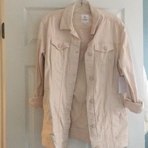 LuLaRoe Jason light pink jacket L